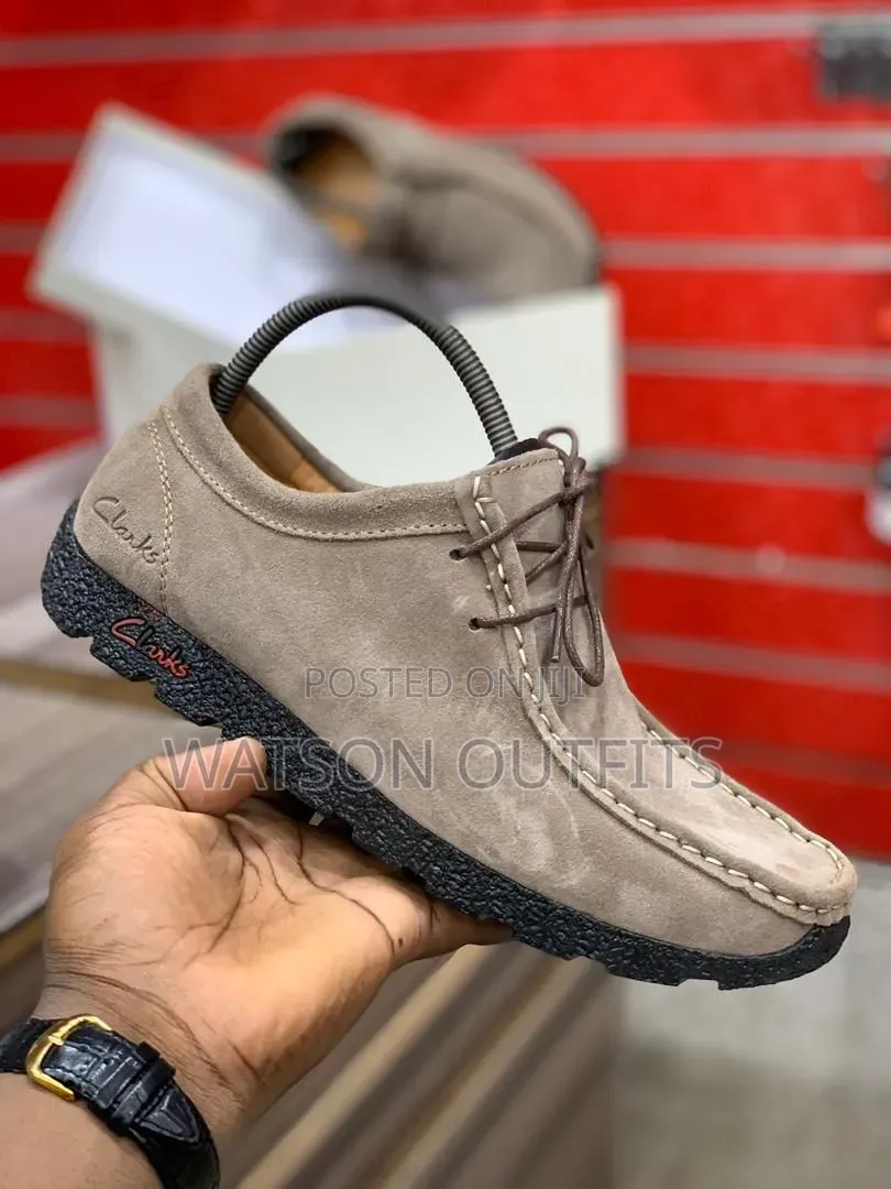 Men's New and Original Leather Shoes Clarks 5-Beautiful Colours