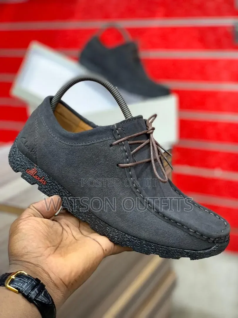 Men's New and Original Leather Shoes Clarks 5-Beautiful Colours