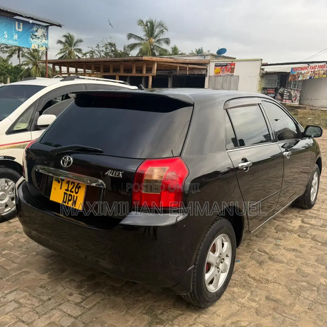 Toyota Allex 2005 Black