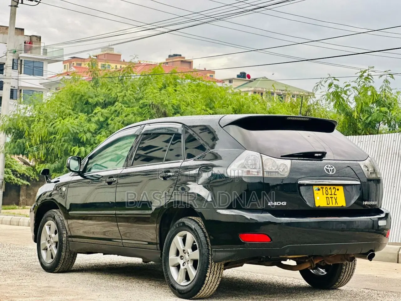 Toyota Harrier 2007 Matt Black