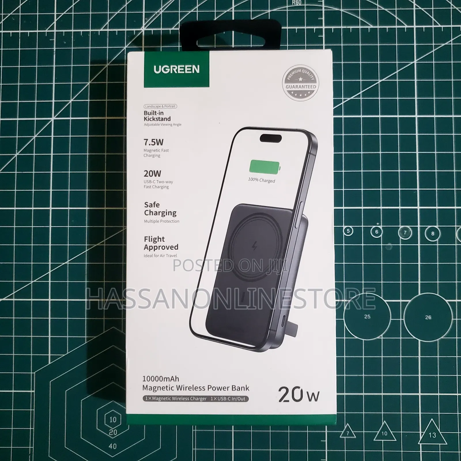 Ugreen 10000mah Pb562 Magnetic Wireless Power Bank