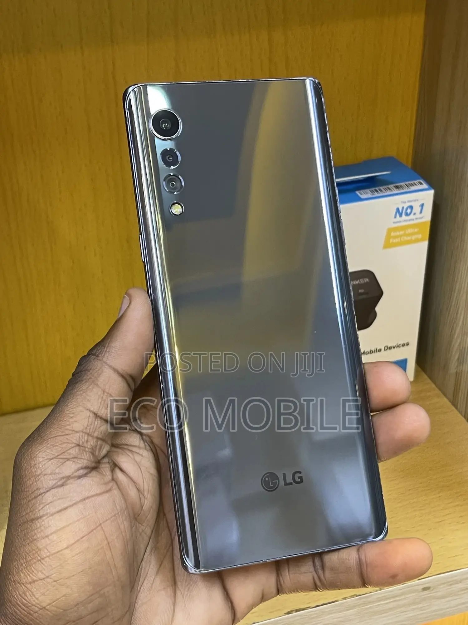LG Velvet 128 GB Black