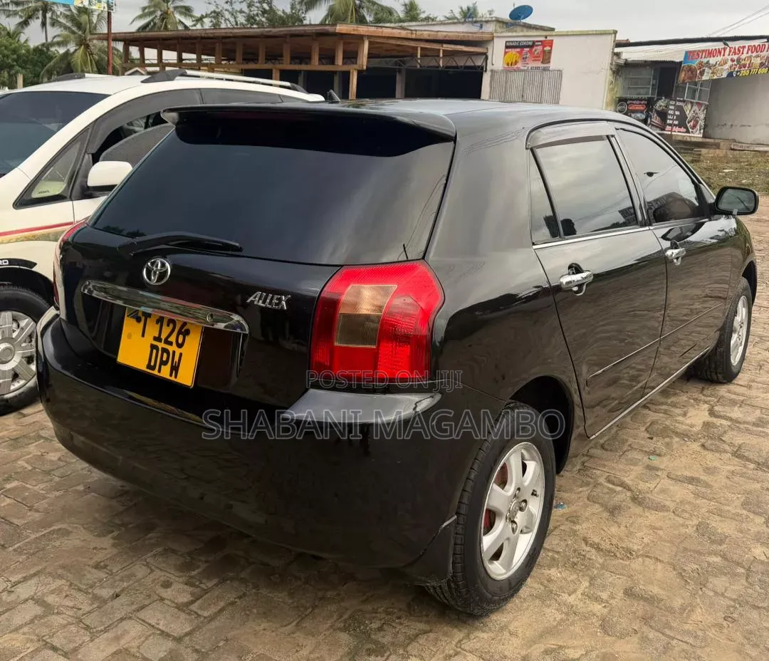 Toyota Allex 2004 Black