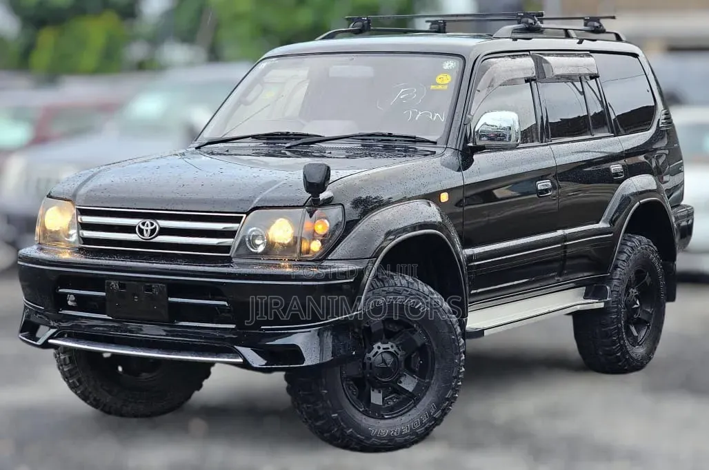 Toyota Land Cruiser Prado 3.0 D-4D 3dr 2001 Black
