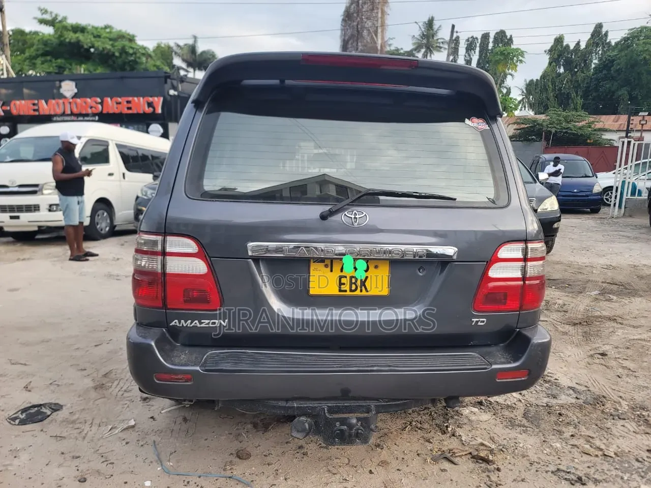 Toyota Land Cruiser HDJ 100 2002 Gray