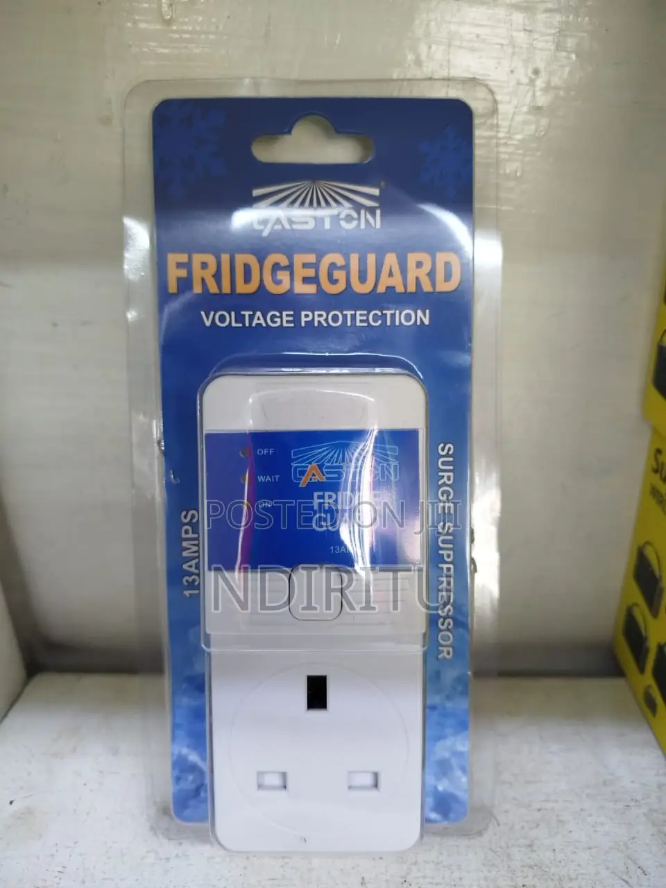 Kinga Ya Friji Voltage Protector 13a Surge Suppressor Soketi Ya Uk