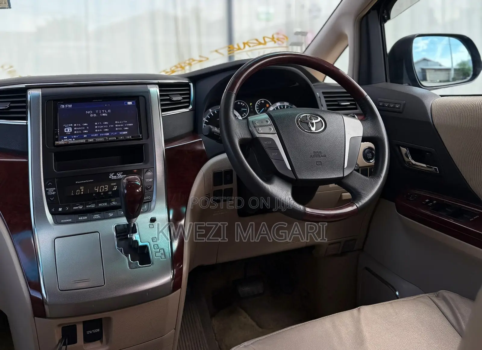 Toyota Alphard 2009 Black