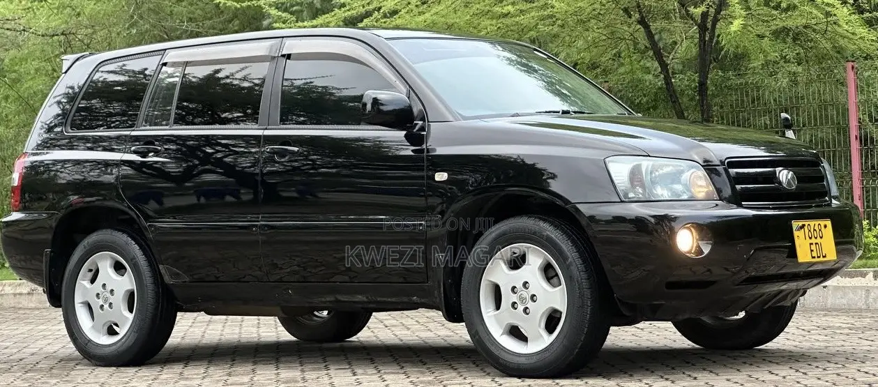 Toyota Kluger 2006 Black
