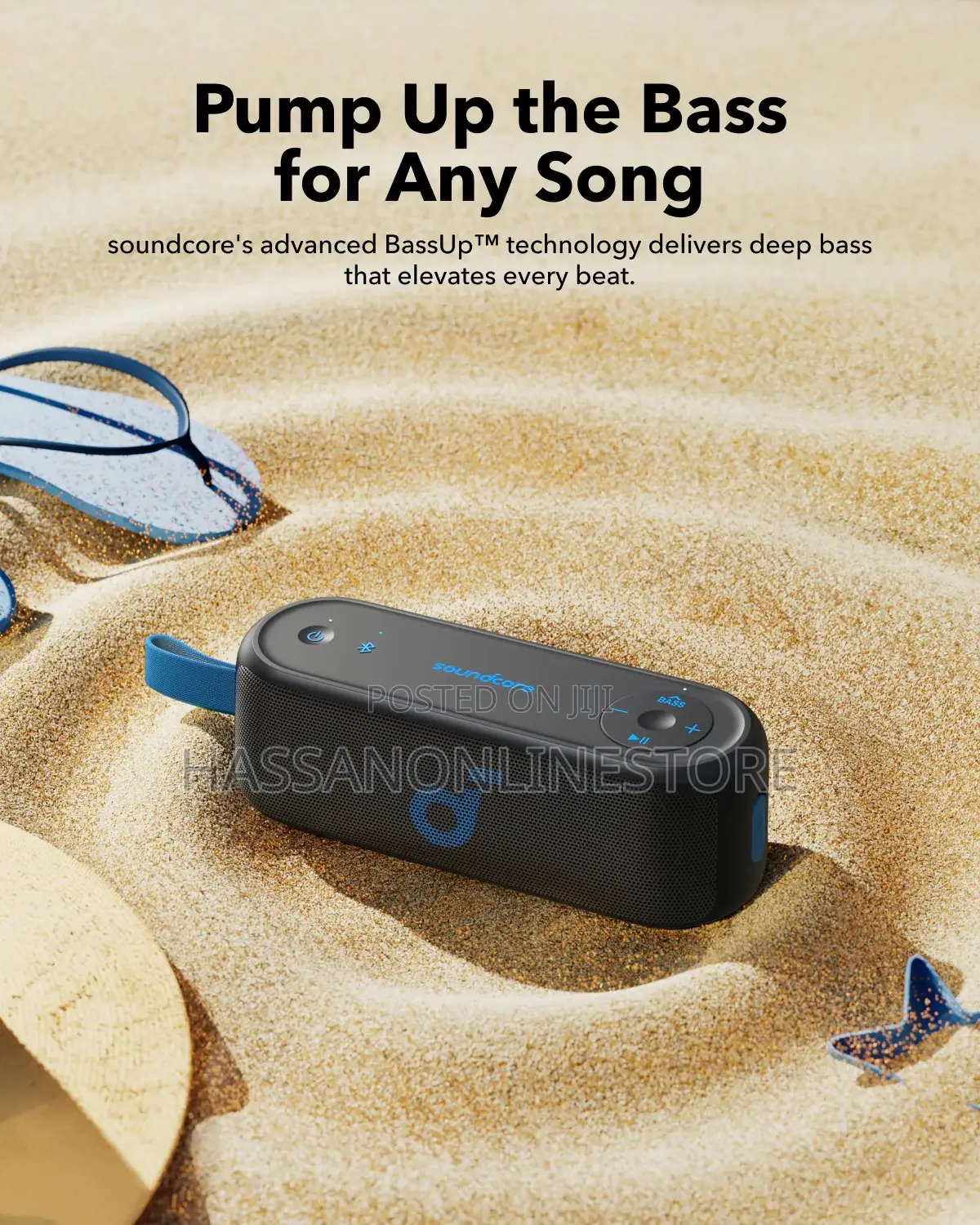 Soundcore by Anker Select 3 Waterproof Bluetooth Speaker - Black