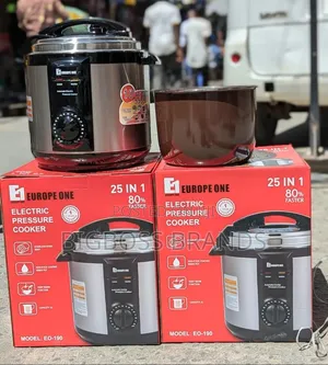 E1 Electric Pressure Cooker 6 Liters