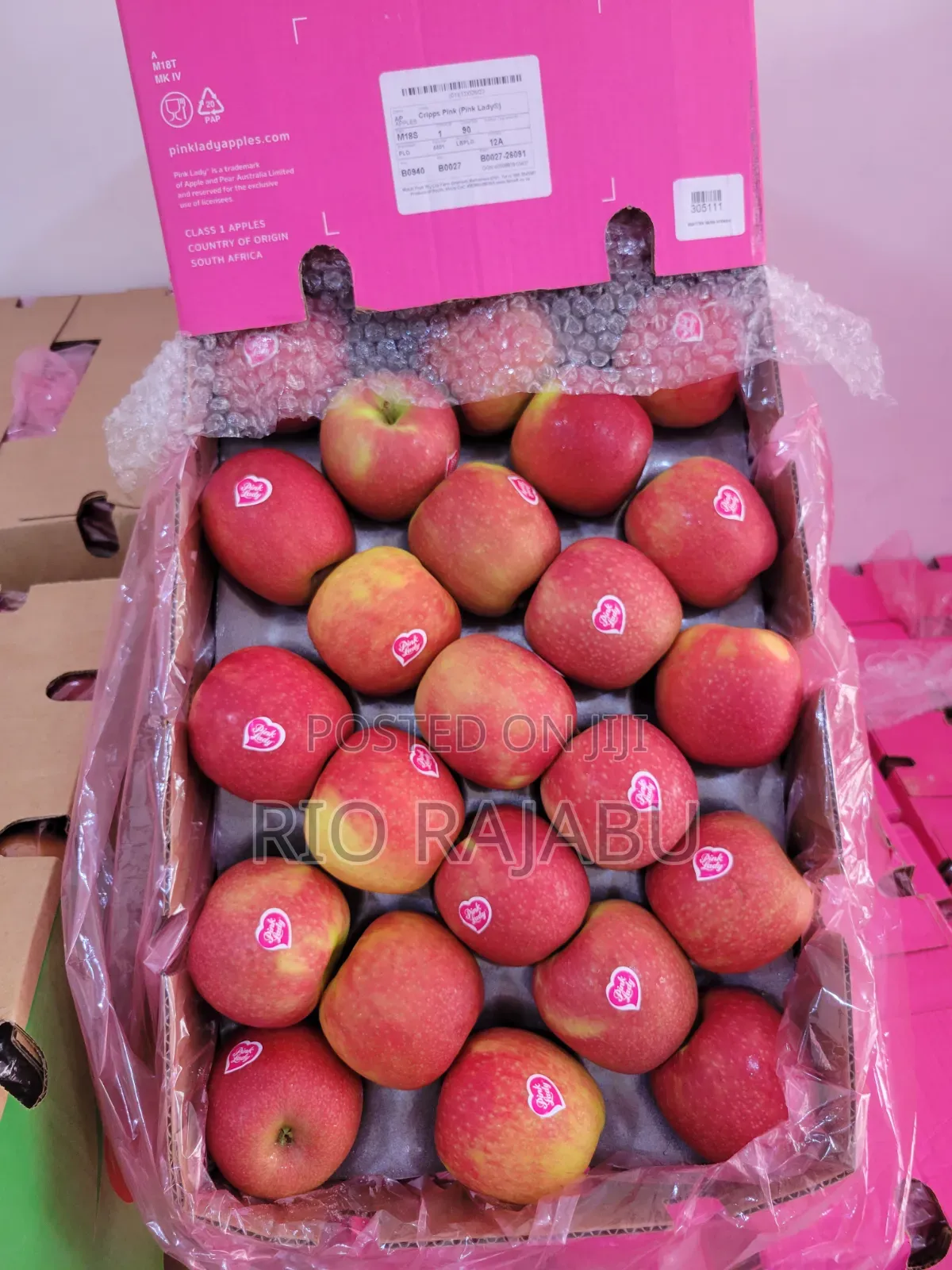 Matunda Fresh: Red Green Apples Na Zabibu