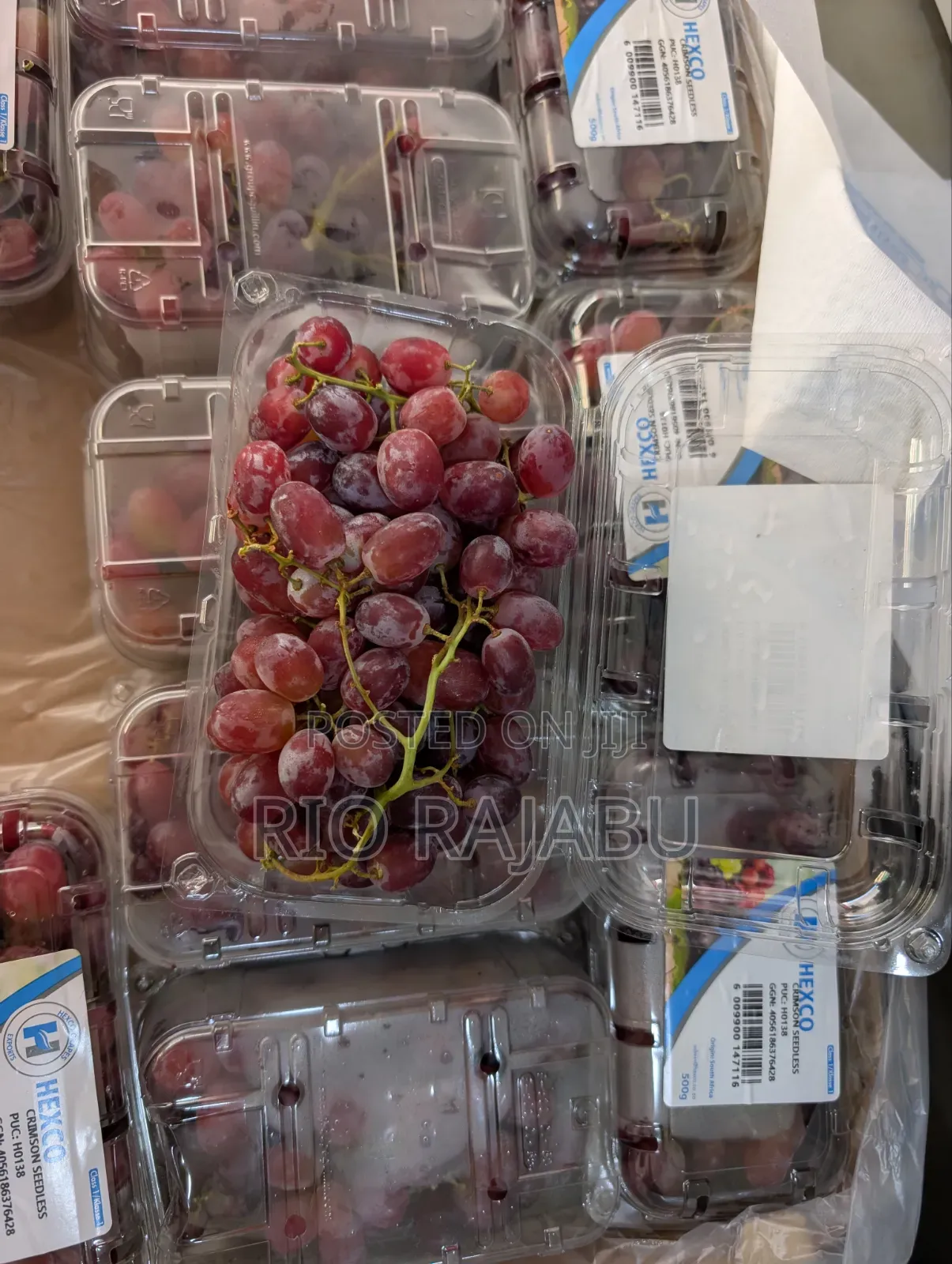 Matunda Fresh: Red Green Apples Na Zabibu