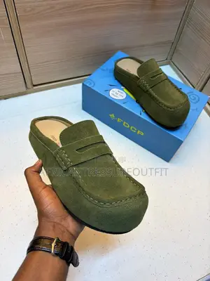 Suede Mule Loafers Collection Available