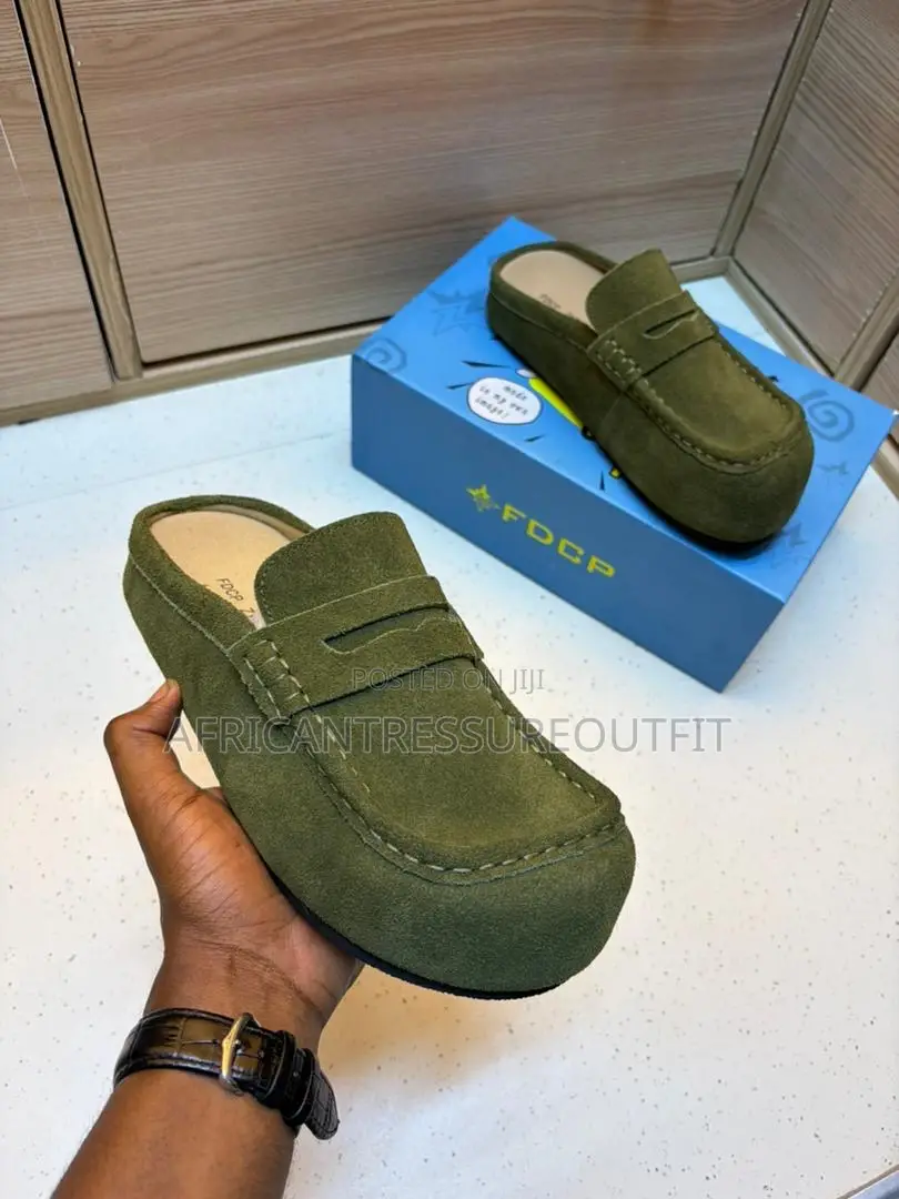 Suede Mule Loafers Collection Available