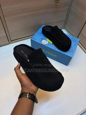 Suede Mule Loafers Collection Available