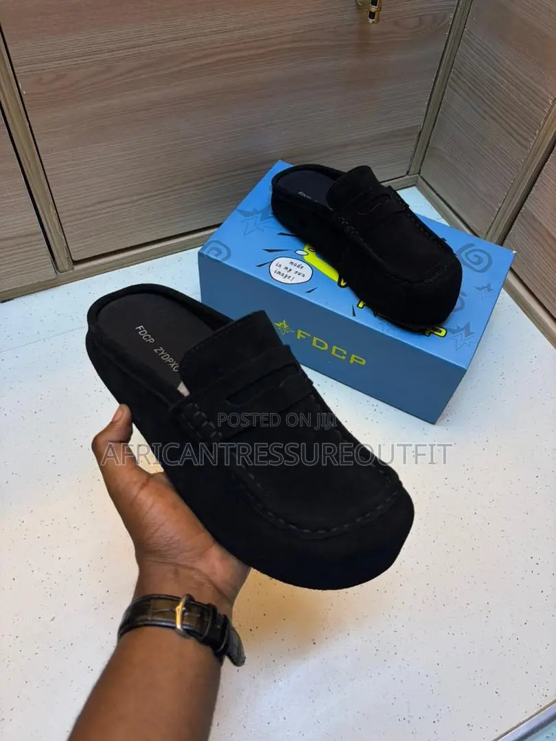 Suede Mule Loafers Collection Available