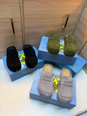 Suede Mule Loafers Collection Available