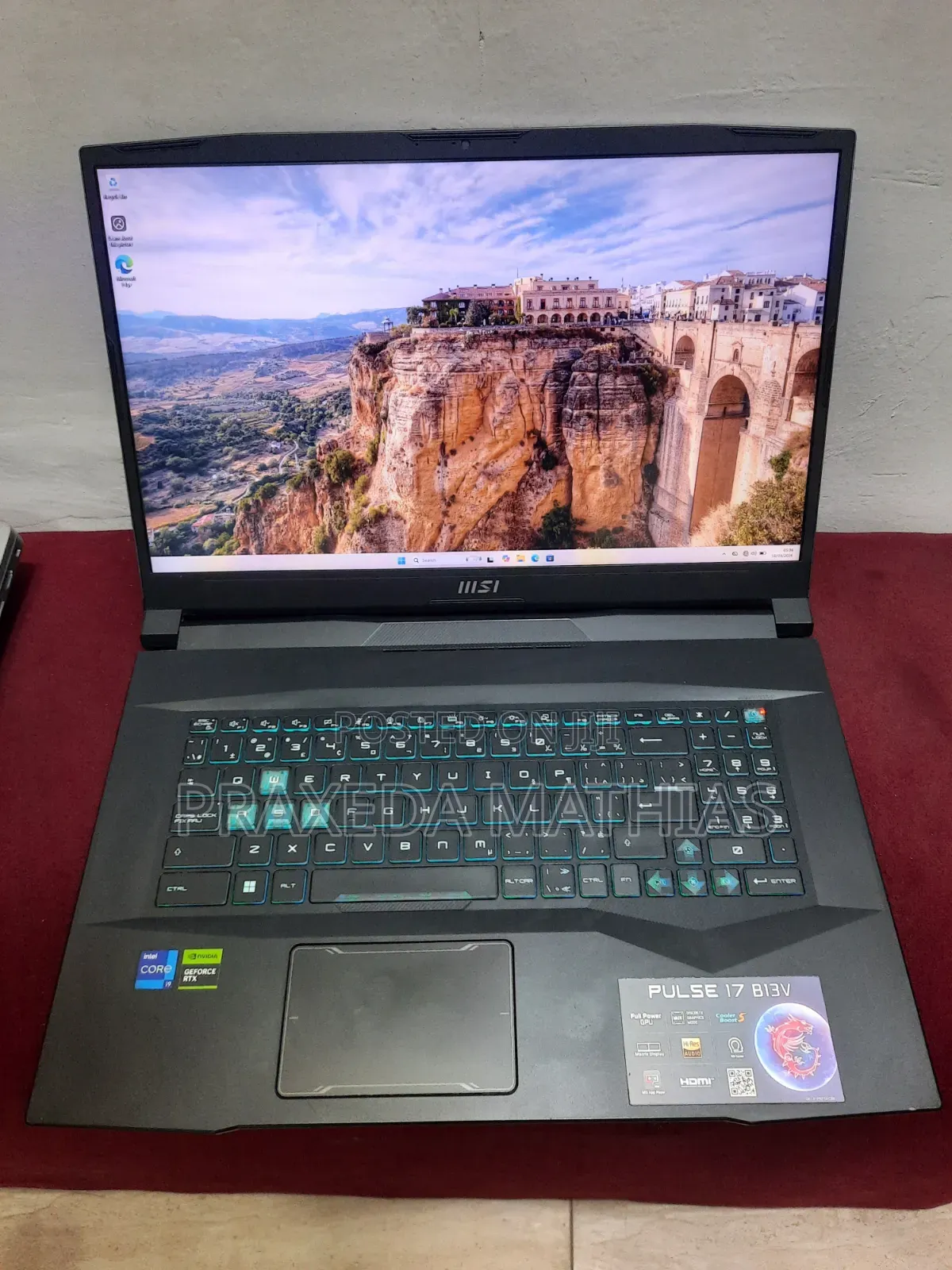Laptop MSI Pulse GL76 16GB Intel Core i9 SSD 512GB