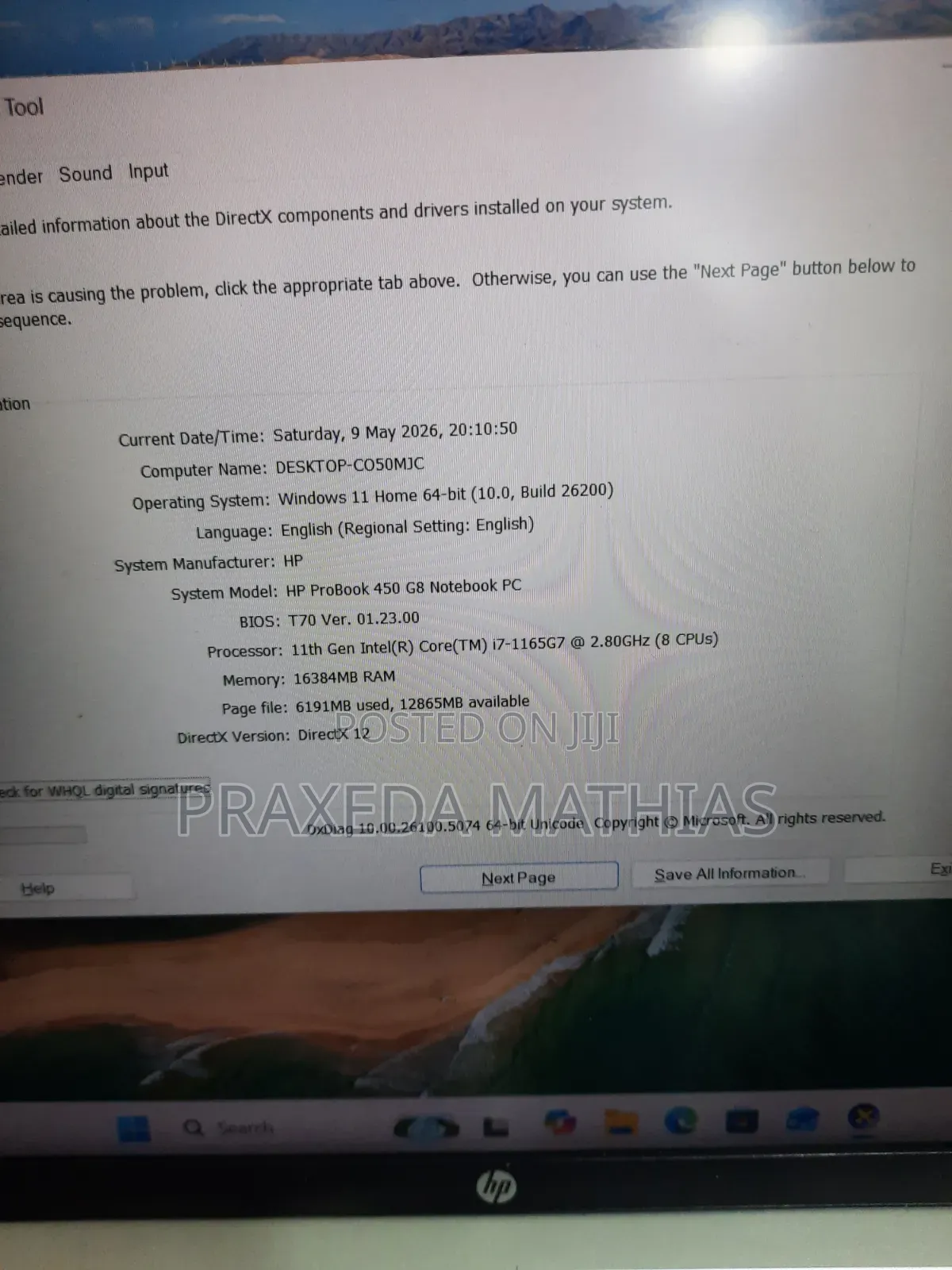 Laptop HP ProBook 450 G8 16GB Intel Core i7 SSD 512GB