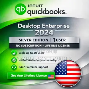 Intuit Quickbooks Enterprise 2024 ( 1 User - 30 User Companies )