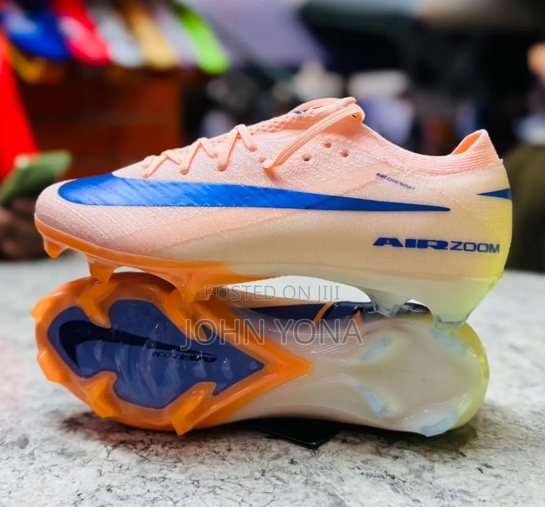Nike Airzoom Mercurial Vapor 16 Elite Football Boots in Orange Pulse