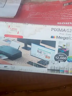 Canon Pixma G2420 Megatank Mpya - Haijatumiwa, Wino Sealed