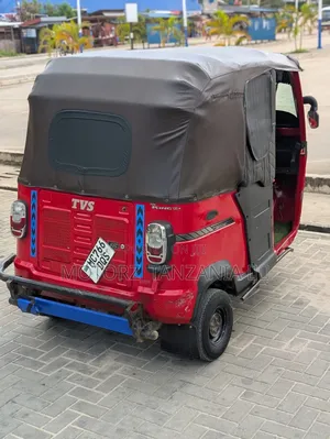 TVS King Deluxe Plus iTouch Start 2022 Red
