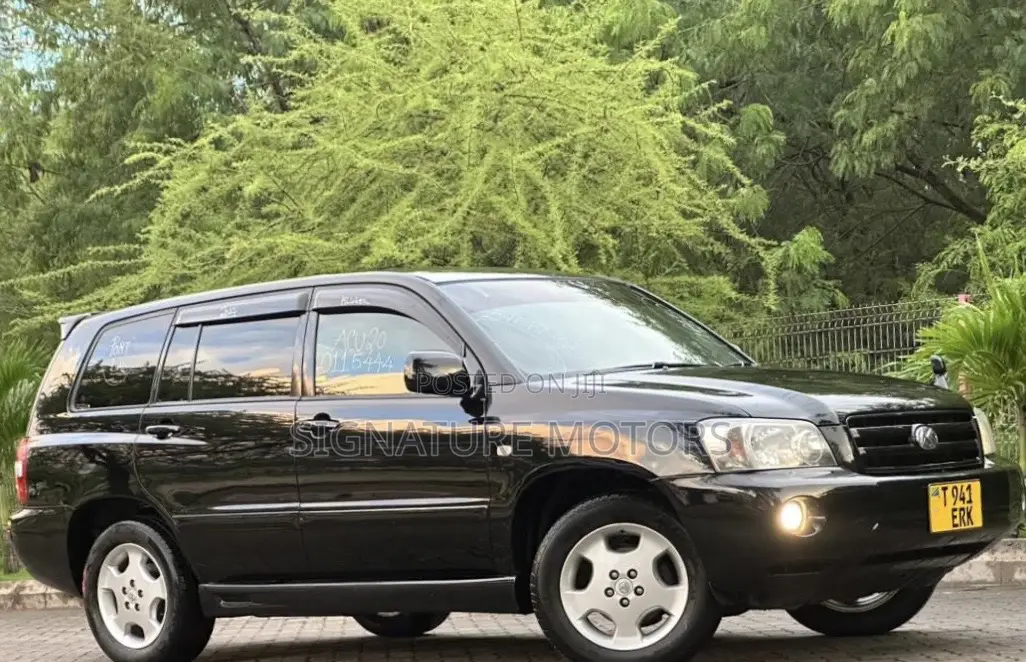 Toyota Kluger 2006 Black