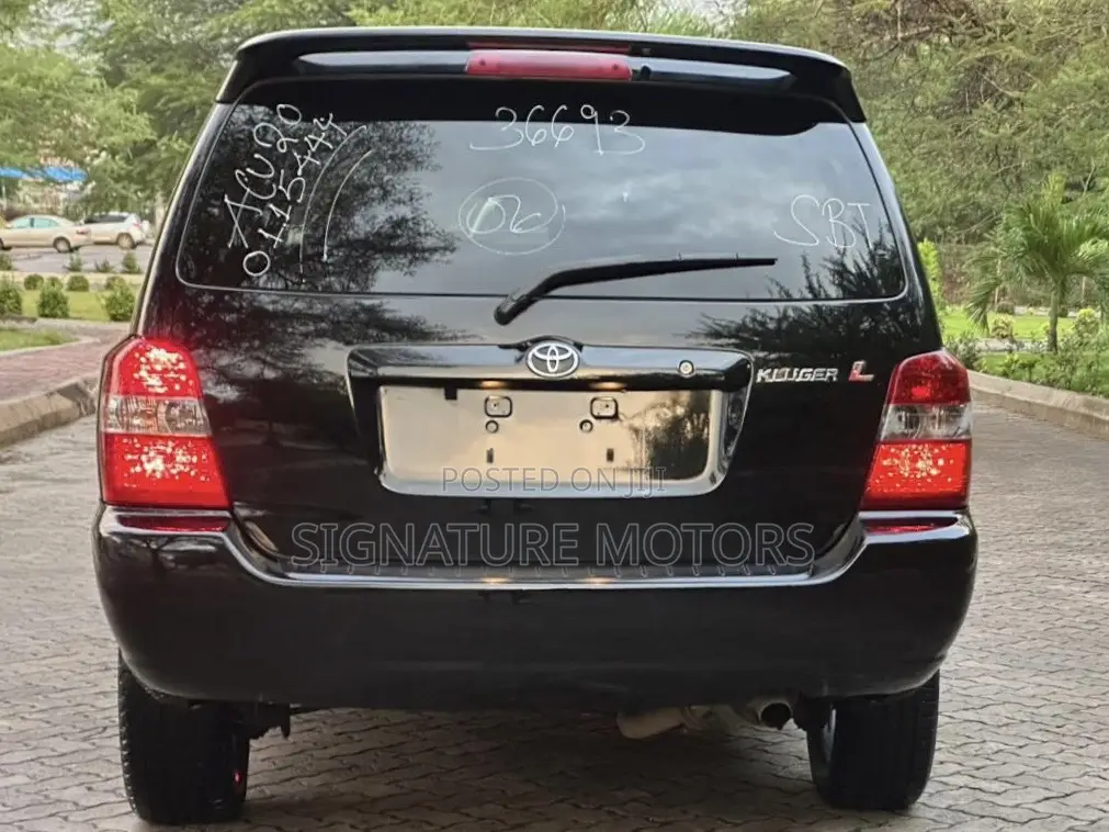 Toyota Kluger 2006 Black