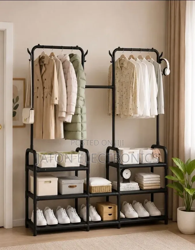 Multi-Functional Coat Shoes Rack