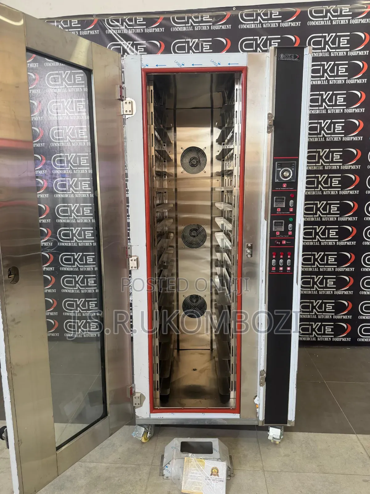 12-Tray Electric Convection Oven – Commercial -