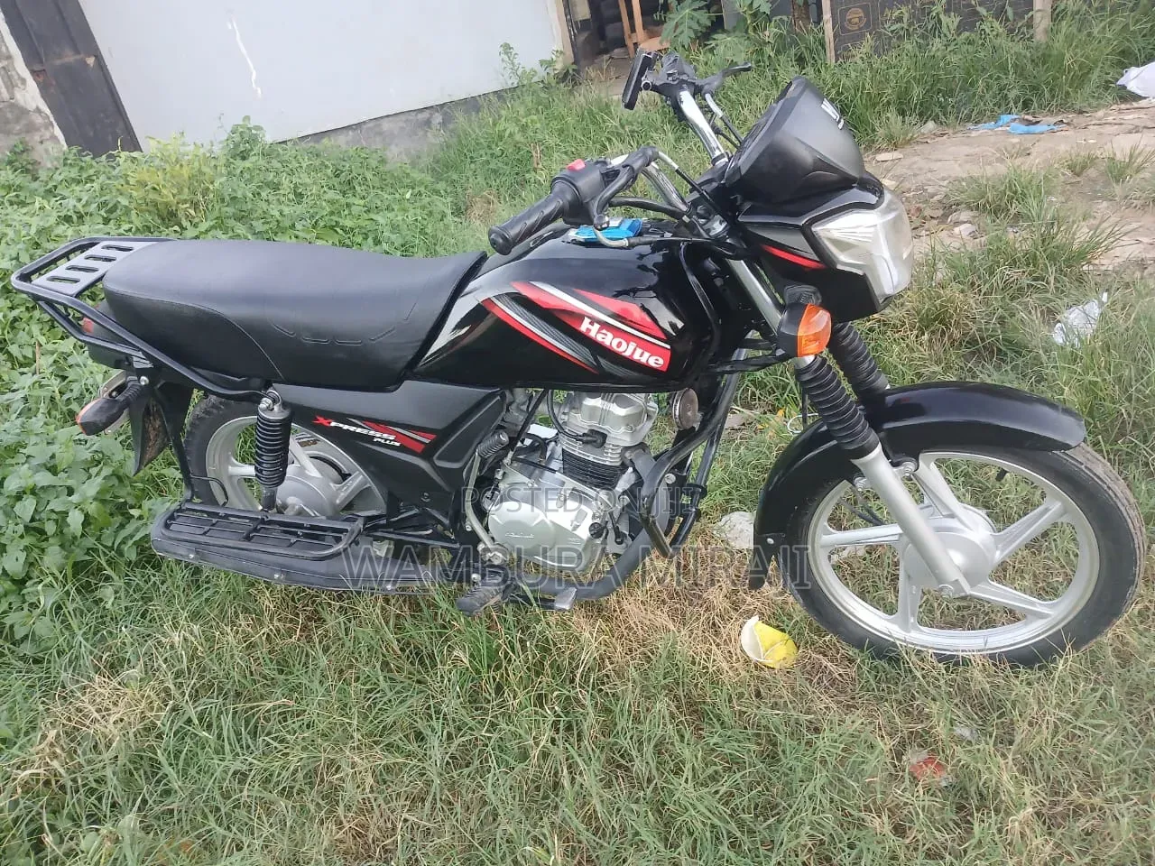 New Haojue HJ125-8F 2026 Black