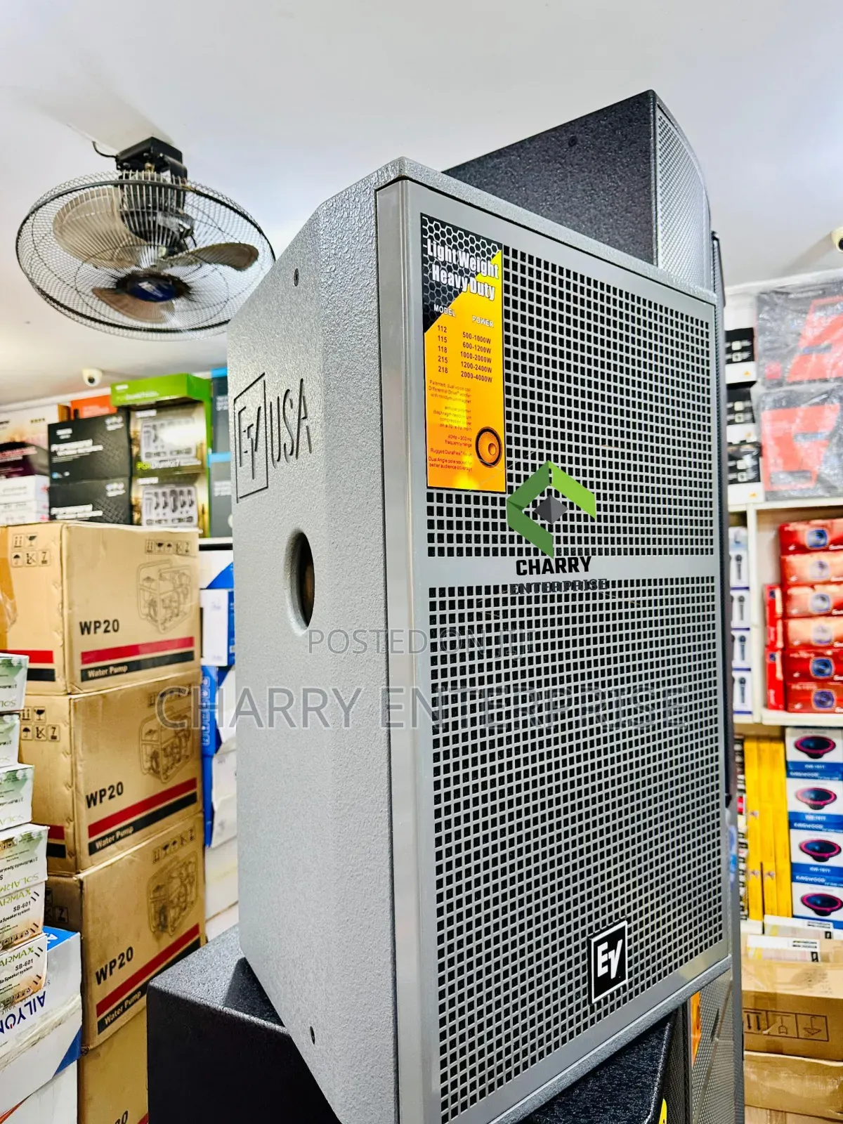 Ev Professional Speaker 15 Inch High Quality Sound