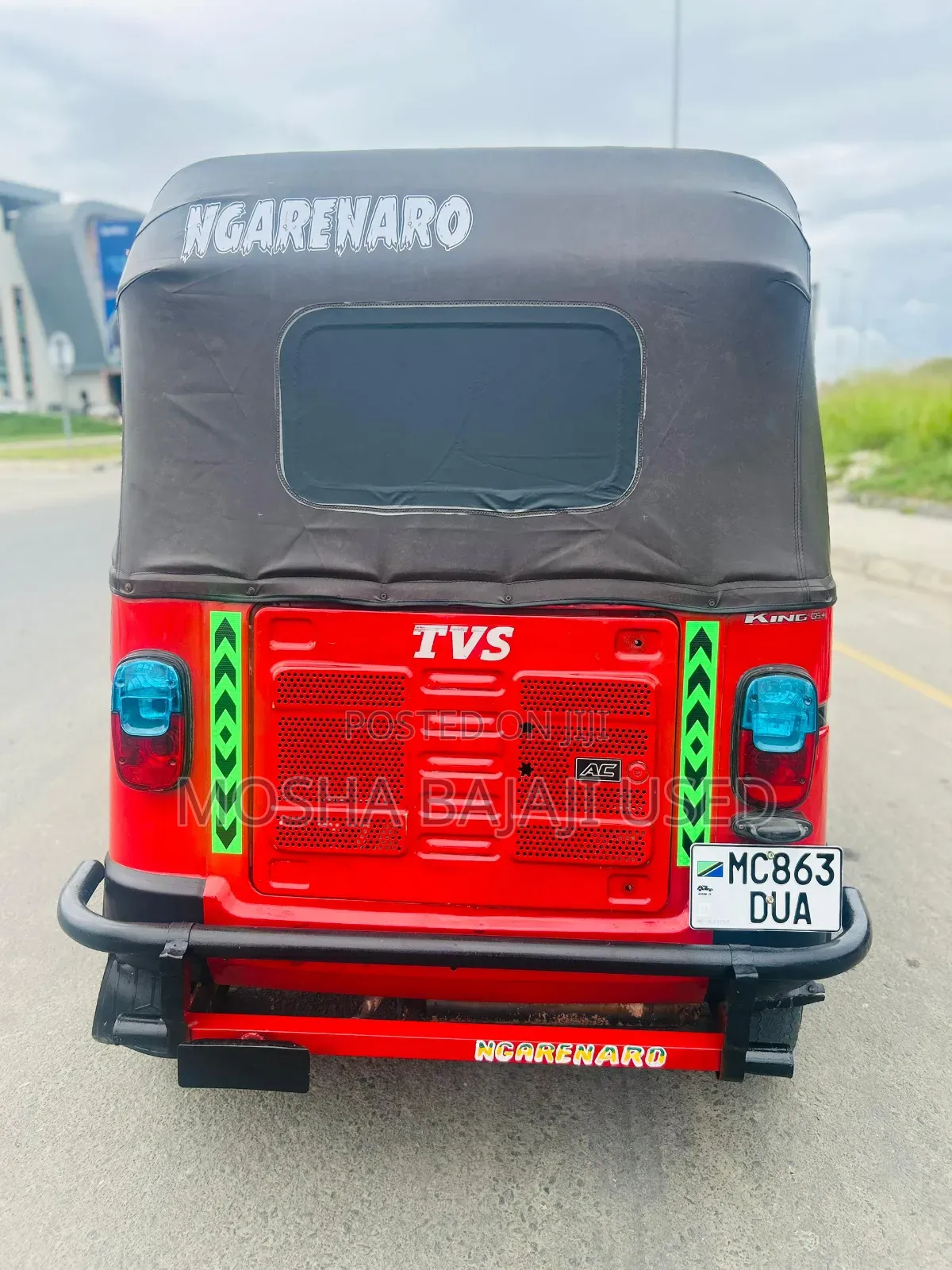 TVS King Deluxe Plus iTouch Start 2019 Red
