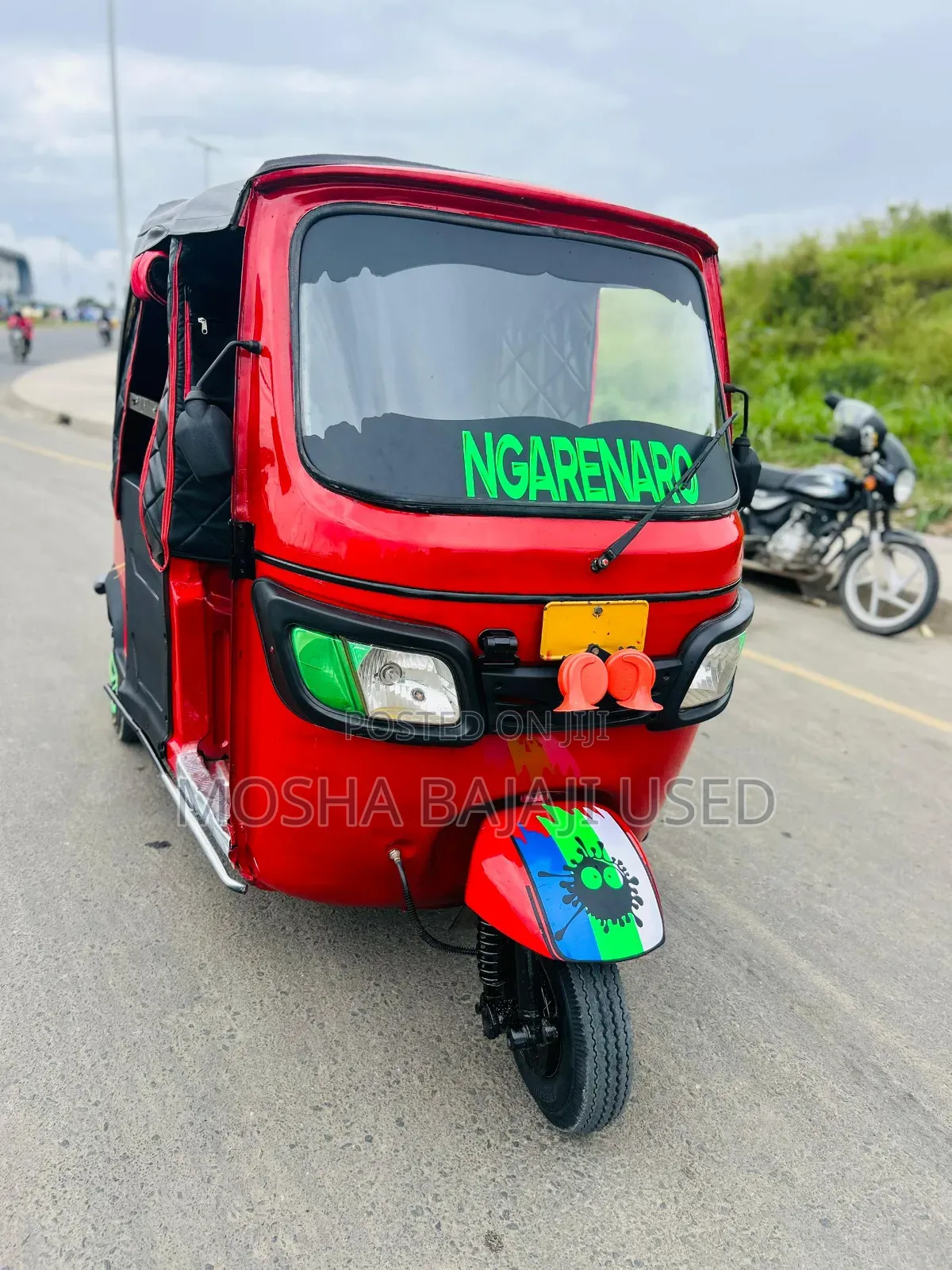 TVS King Deluxe Plus iTouch Start 2019 Red