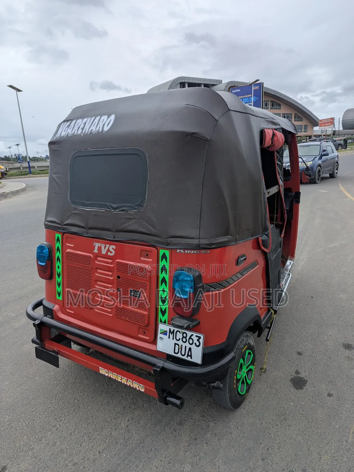 TVS King Deluxe Plus iTouch Start 2019 Red
