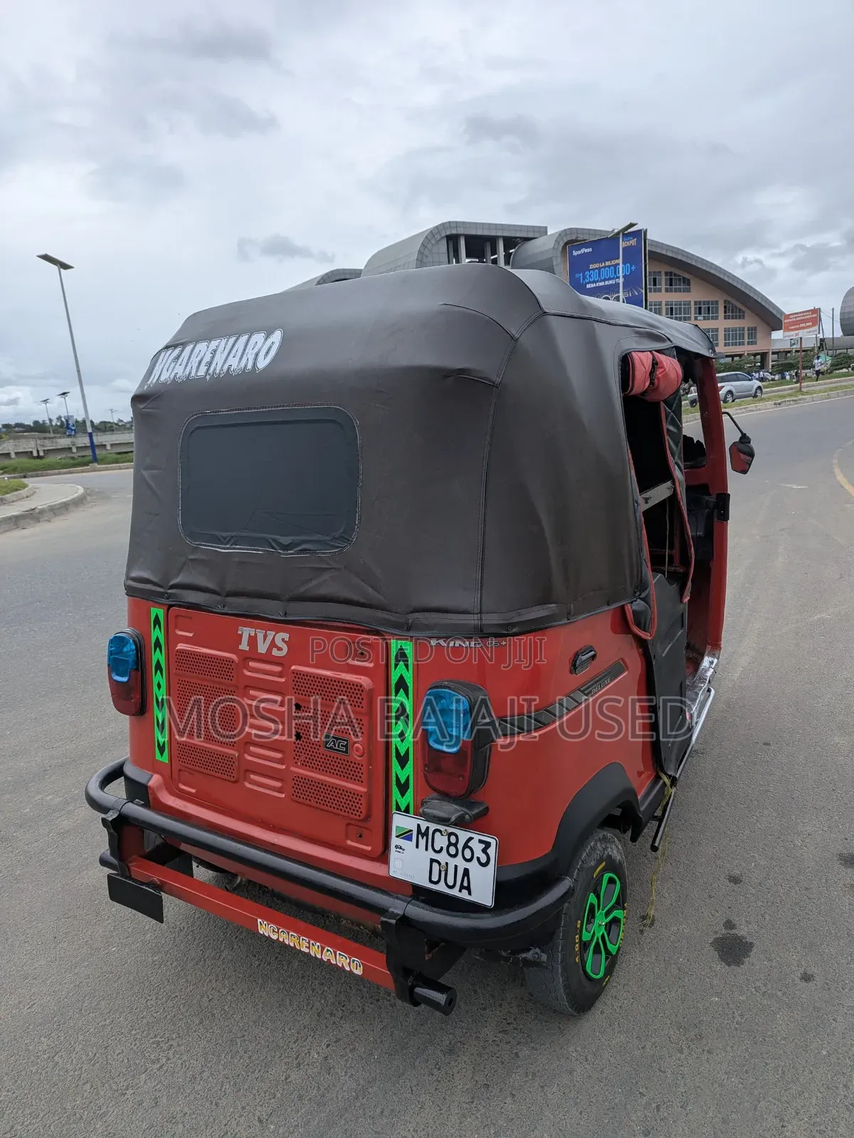 TVS King Deluxe Plus iTouch Start 2019 Red
