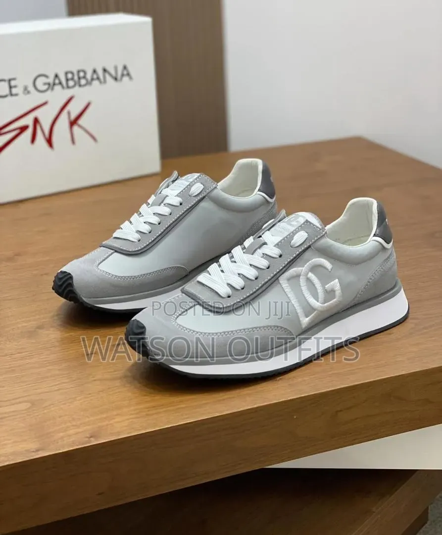 Men's Leather Shoes or Sneaker Footwears Dg Qualitatively Branded