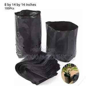 Seedling Bags 8×14×14(Packet of 100 Pieces)