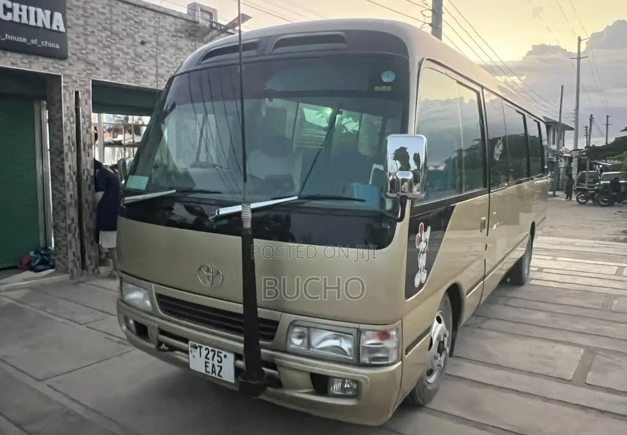 Toyota Coaster 1980 Gold