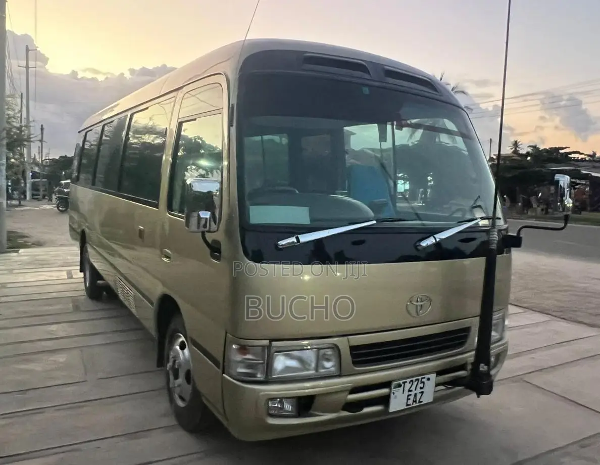 Toyota Coaster 1980 Gold