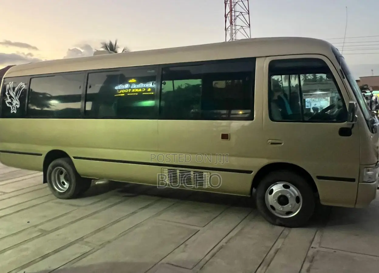 Toyota Coaster 1980 Gold