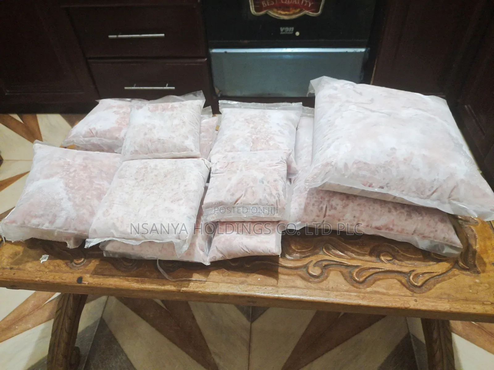 Jipatie Nyama Iliyosagwa Ya Nguruwe Kilo 1 TSHS 20,000/= Mabwe Pande