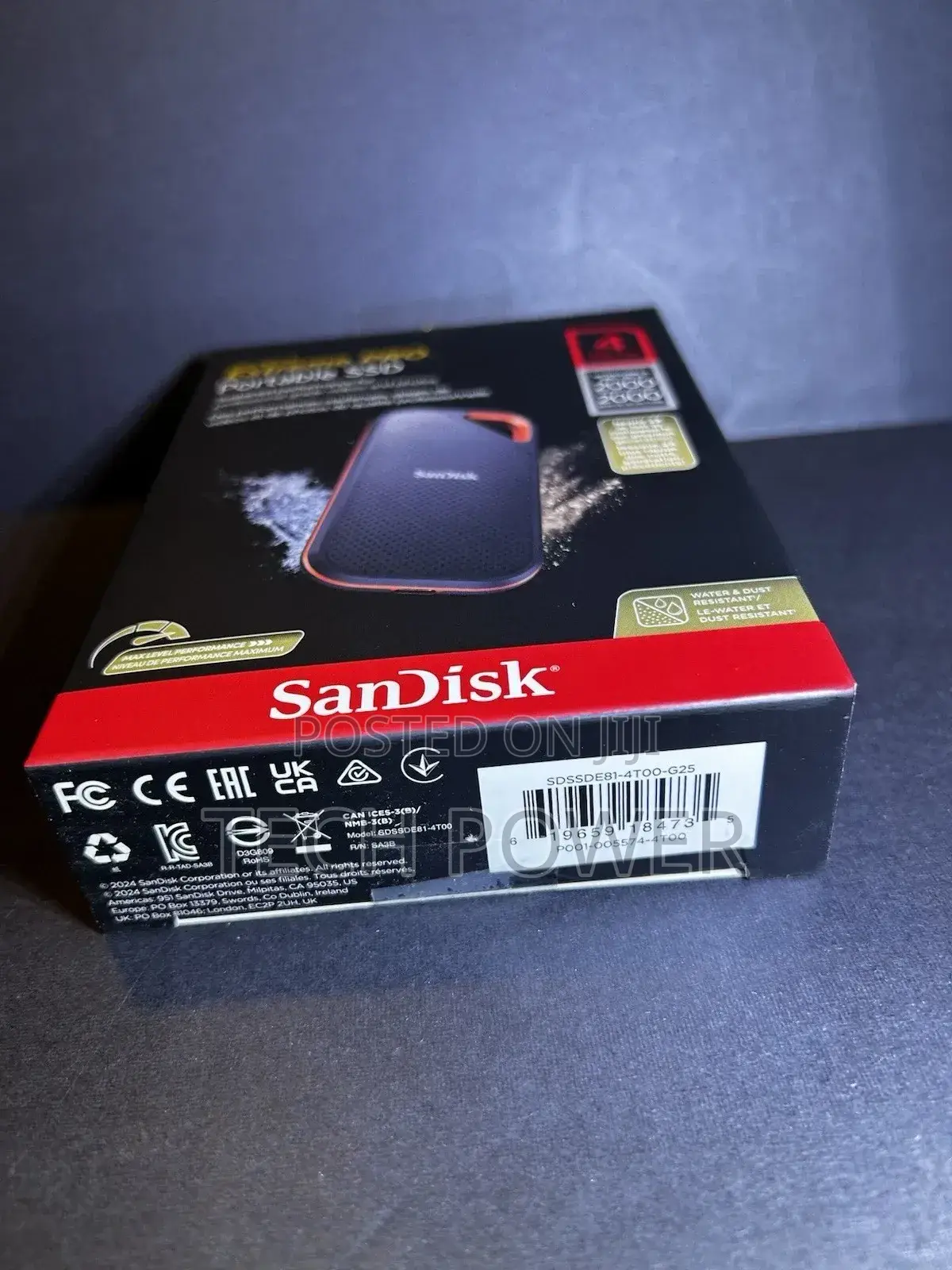 San Disk Extreme Portable Ssd 4tb
