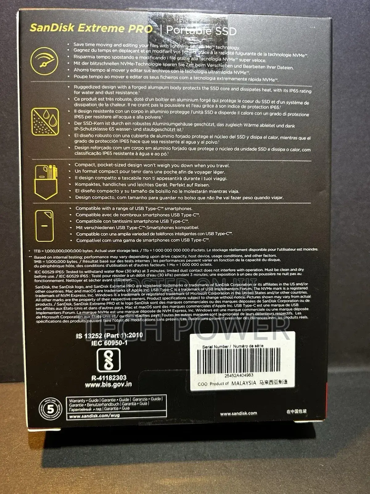 San Disk Extreme Portable Ssd 4tb