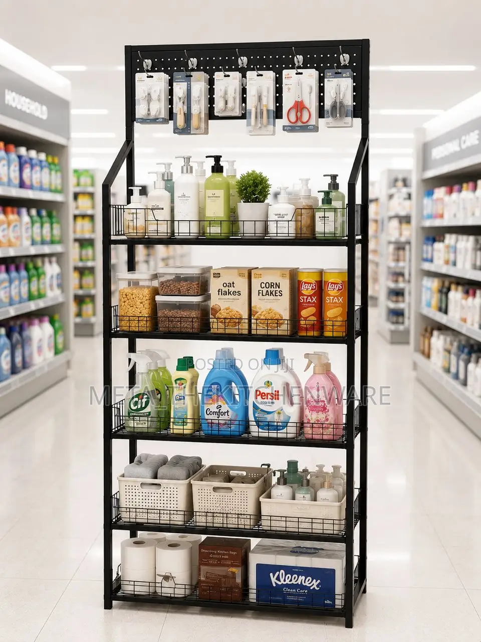 5-tier Retail Display Rack
