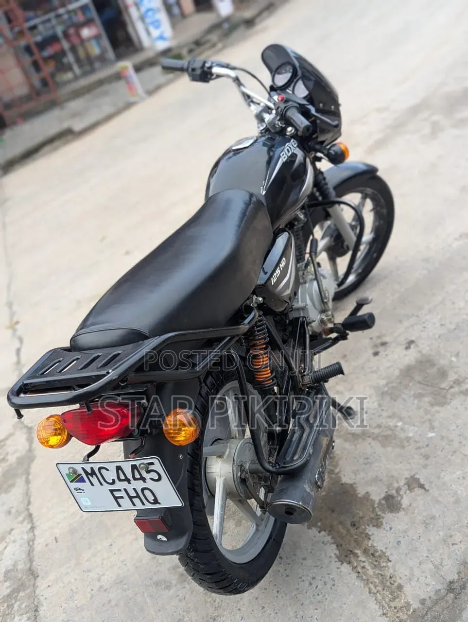 Bajaj Boxer 125 2024 Black