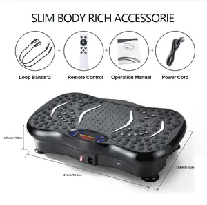 Digital Vibration Workout Machine for Weight Loss Maximum Weight 150kg