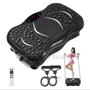 Vibration Plate Exercise Machine With Display for Monitoring Workouts