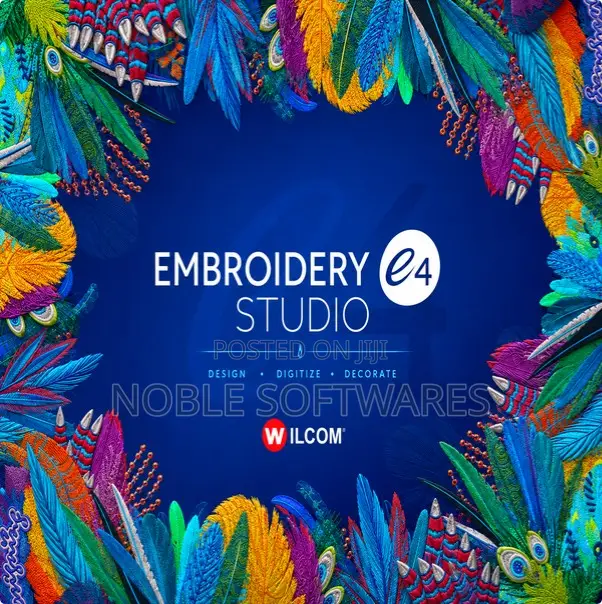 Wilcom Embroidery Studio E4 + Corel Draw + Adobe Package